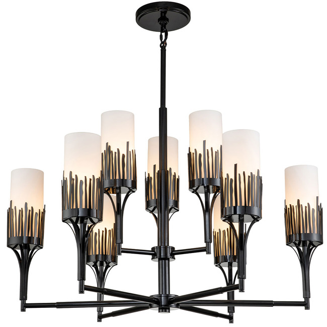 Sawgrass Stem Chandelier by Lucas + McKearn