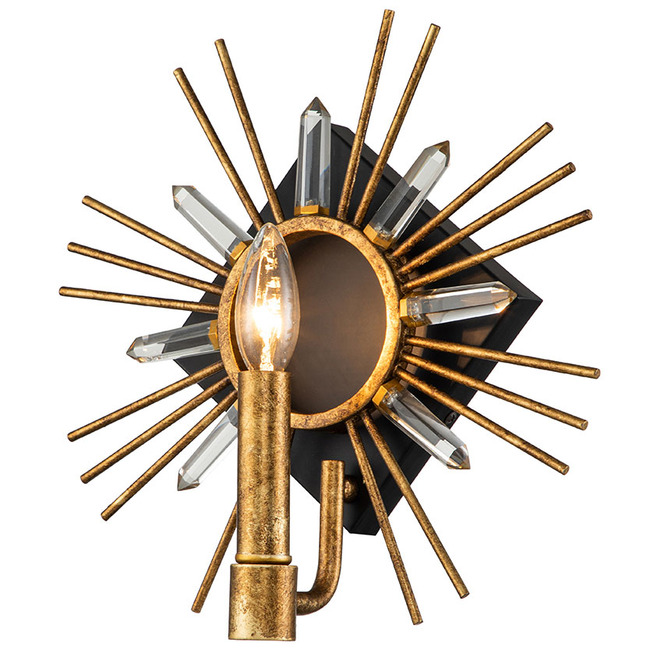 Sun King Wall Sconce by Lucas + McKearn