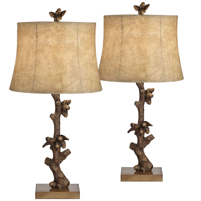Twin Groves Table Lamp Set of 2 by Pacific Coast Lighting