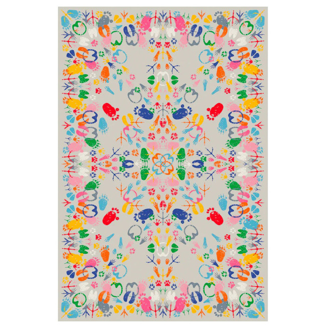 Lets Dance Rectangular Carpet by Qeeboo