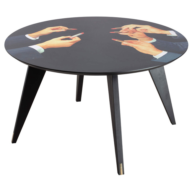 Lipstick Round Dining Table by Seletti
