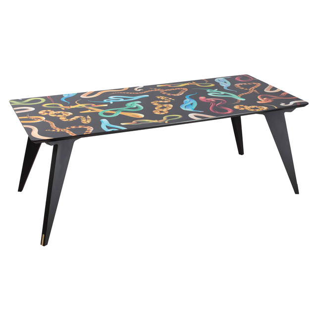 Snakes Large Rectangular Dining Table by Seletti