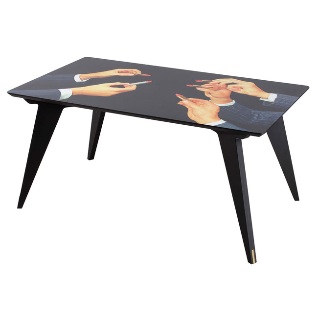 Lipstick Rectangular Dining Table by Seletti
