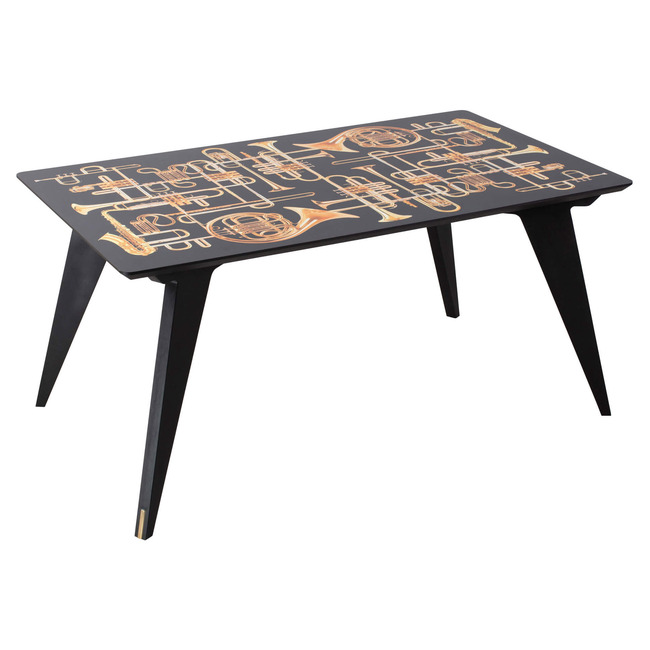 Trumpets Rectangular Dining Table by Seletti