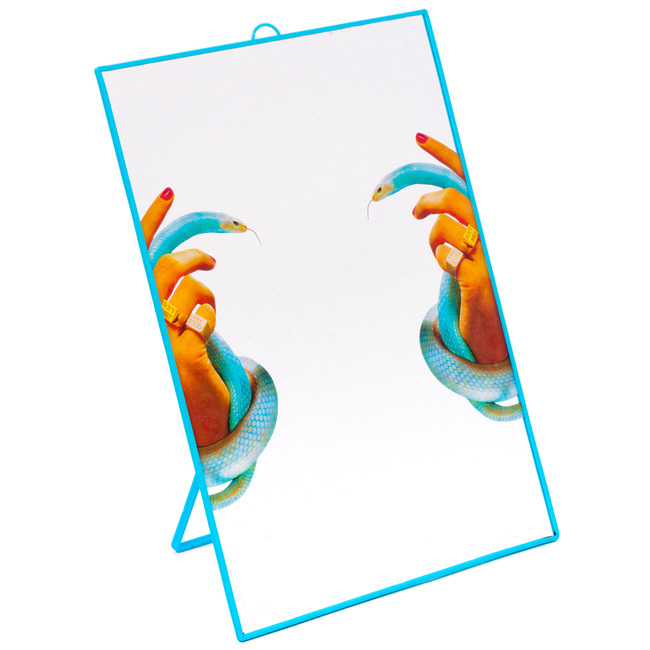 Hands with Snakes Mirror by Seletti
