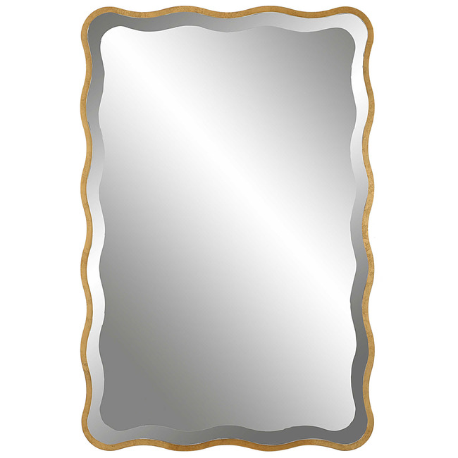 Aneta Scalloped Mirror by Uttermost