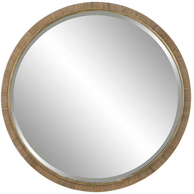 Paradise Round Mirror by Uttermost