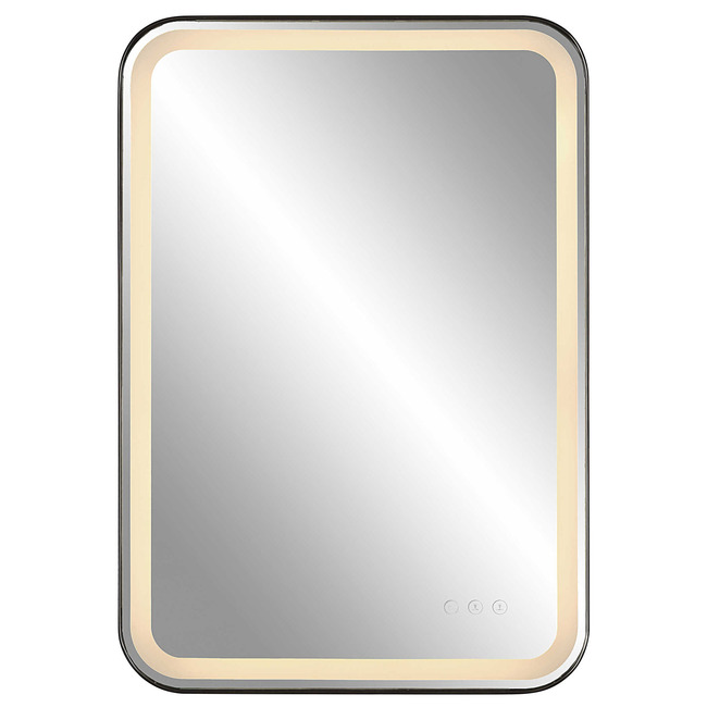 Crofton Rectangular Lighted Vanity Mirror by Uttermost