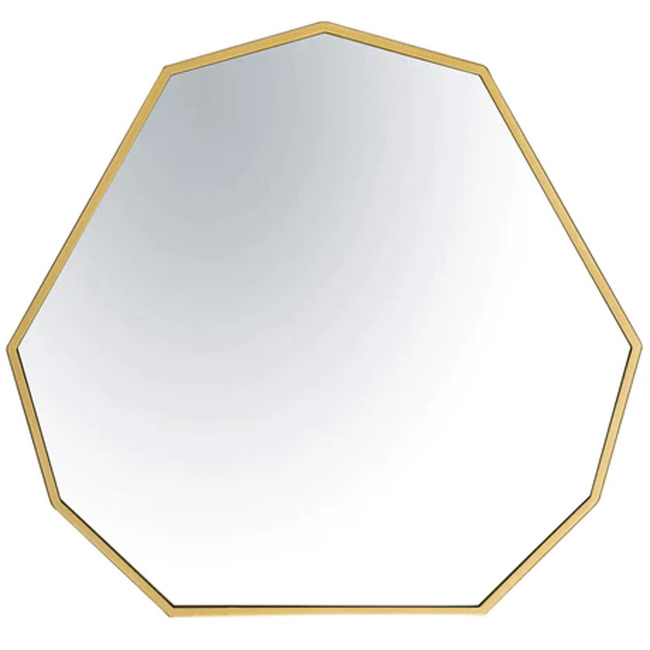 Hex No Wall Mirror by Varaluz