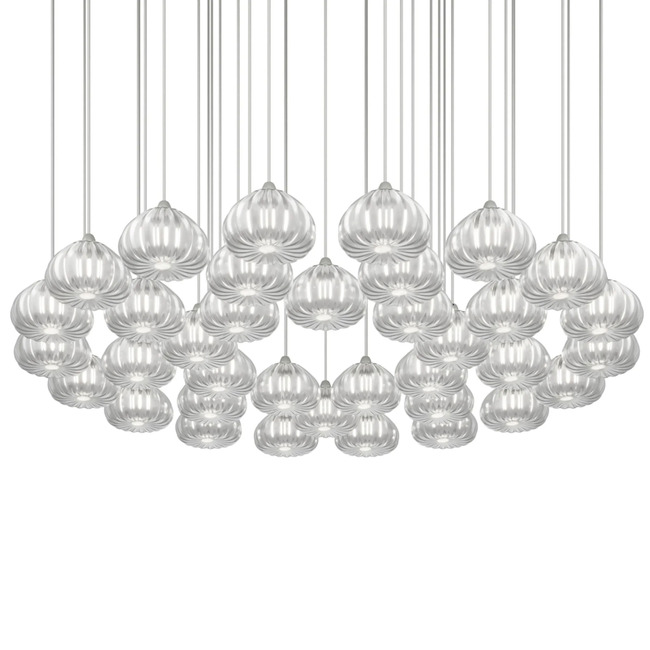 Diamante Multi Light Pendant by Vistosi