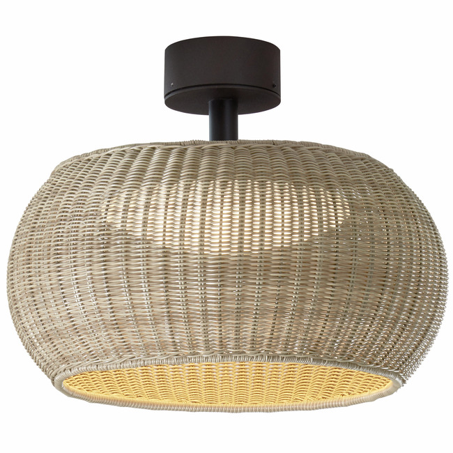 Perris Outdoor Ceiling Light by Bover