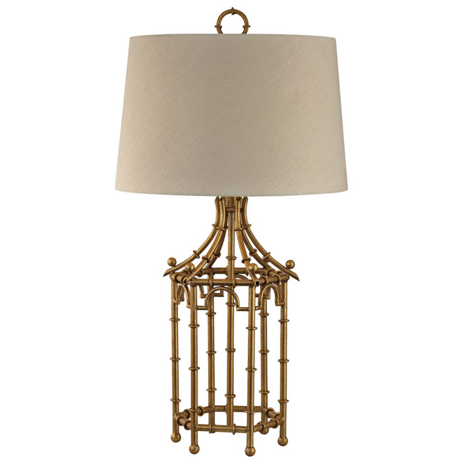 Bamboo Birdcage Table Lamp by Elk Home