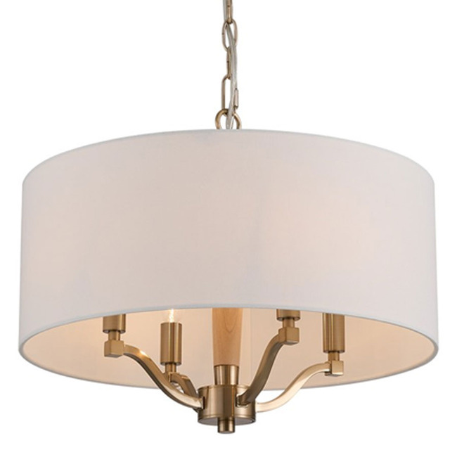 Curva Drum Chandelier by Kalco