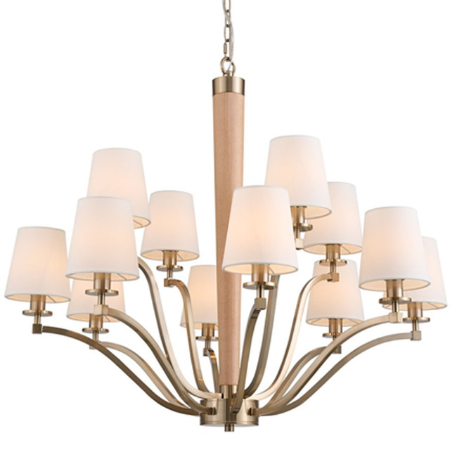 Curva Chandelier by Kalco