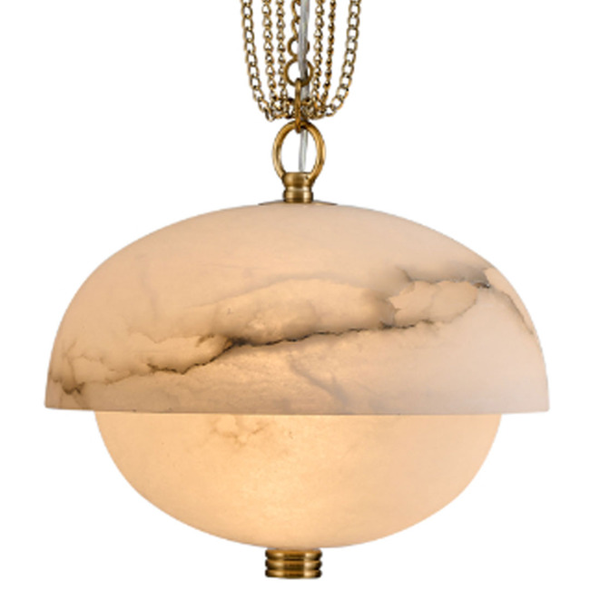 Volterra Dome Pendant by Kalco