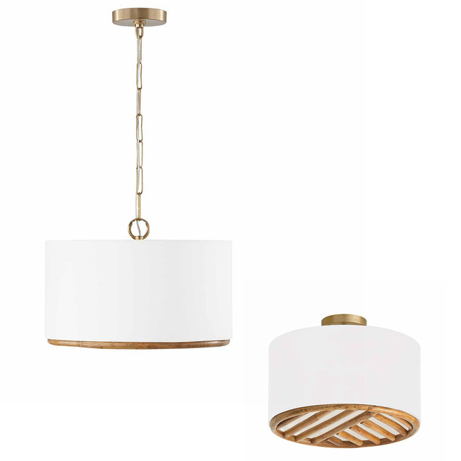 Soleil Dual Mount Pendant by Capital Lighting