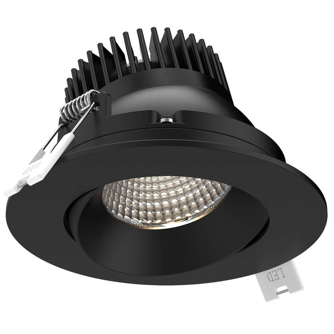 Revolve 3.5IN Round Regressed Gimbal Downlight by DALS Lighting