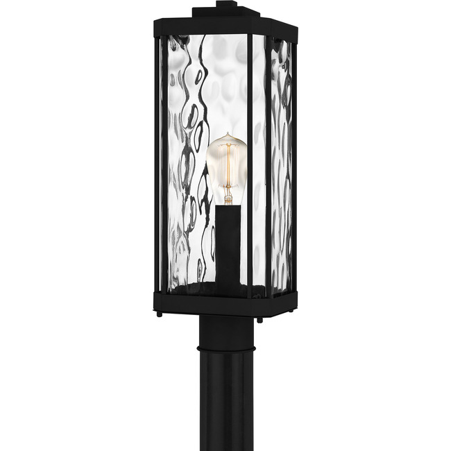 Balchier Outdoor Post Light with Round Fitter by Quoizel