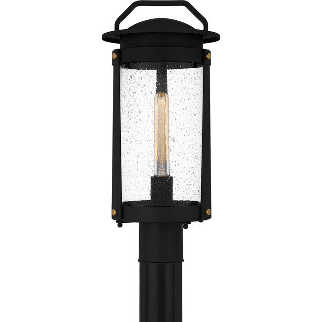 Clifton Outdoor Post Light with Round Fitter by Quoizel