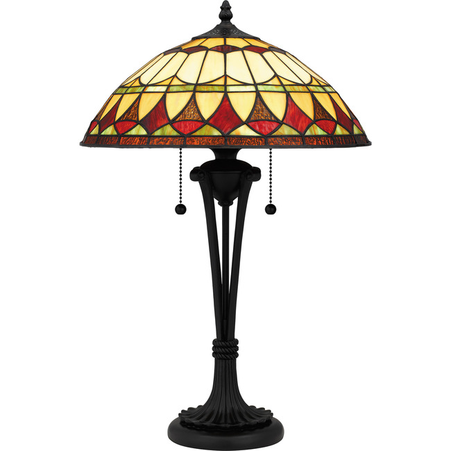 Sevilla Tiffany Table Lamp by Quoizel