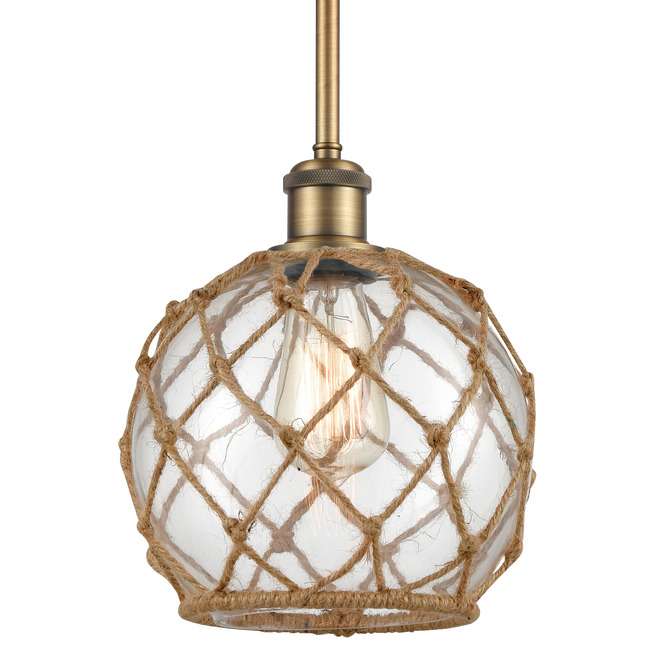Farmhouse Rope Stem Hung Pendant by Innovations Lighting