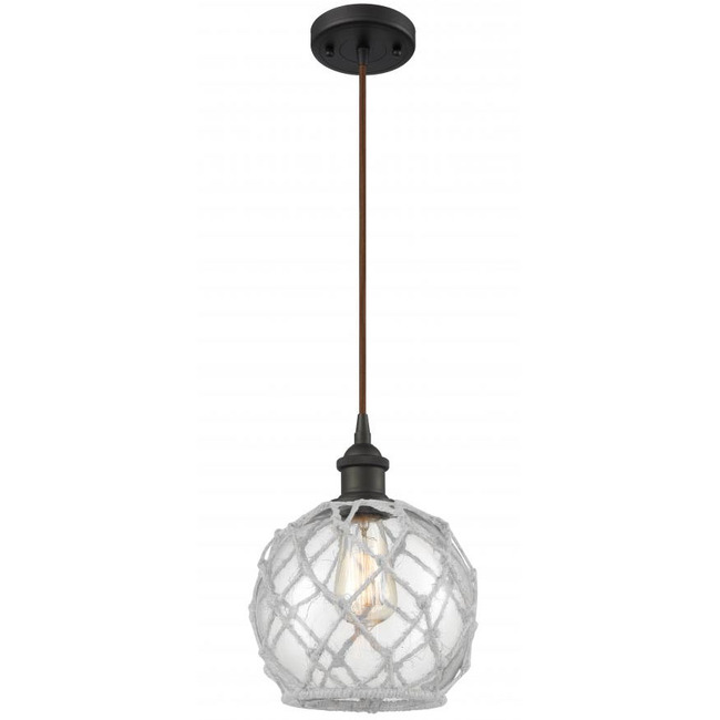 Farmhouse Rope Cord Hung Pendant by Innovations Lighting