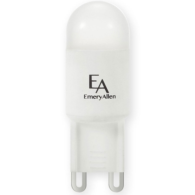 JCD G9 Loop-Pin Base Warm Dim 2.5W 120V 90CRI 2-PACK by Emery Allen