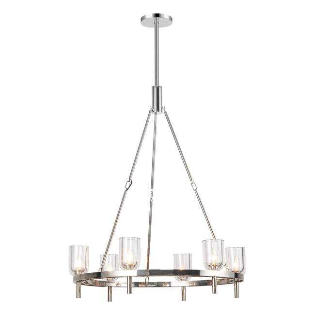 Lucian Round Chandelier by Alora