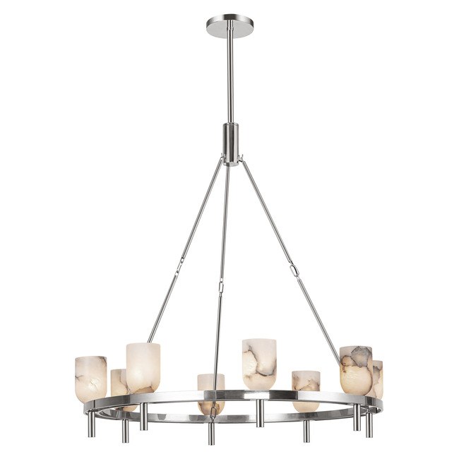 Lucian Round Chandelier by Alora