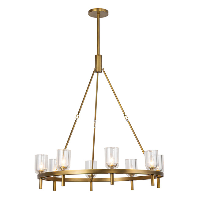 Lucian Round Chandelier by Alora