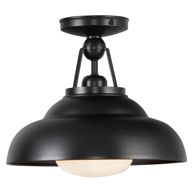 Palmetto Semi Flush Ceiling Light by Alora