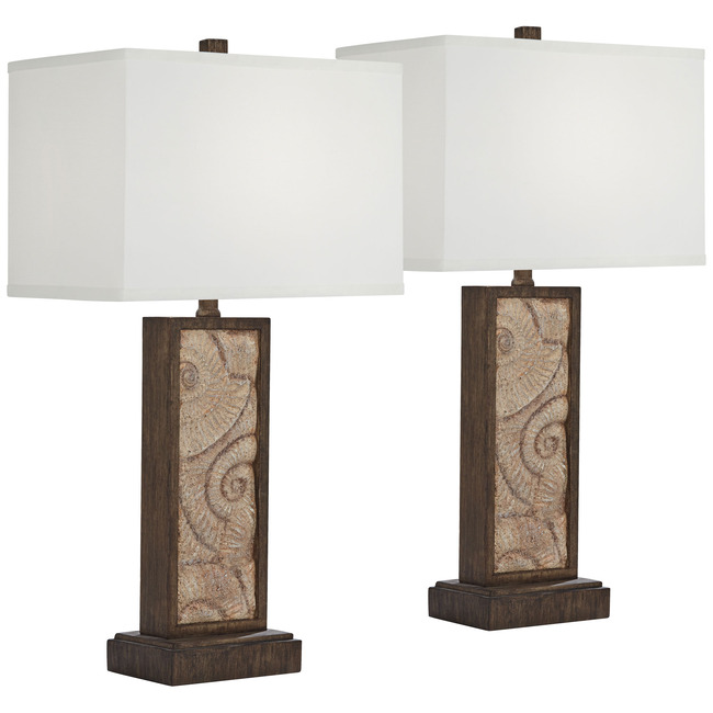 Treasure Cay Table Lamp Set of 2 by Pacific Coast Lighting
