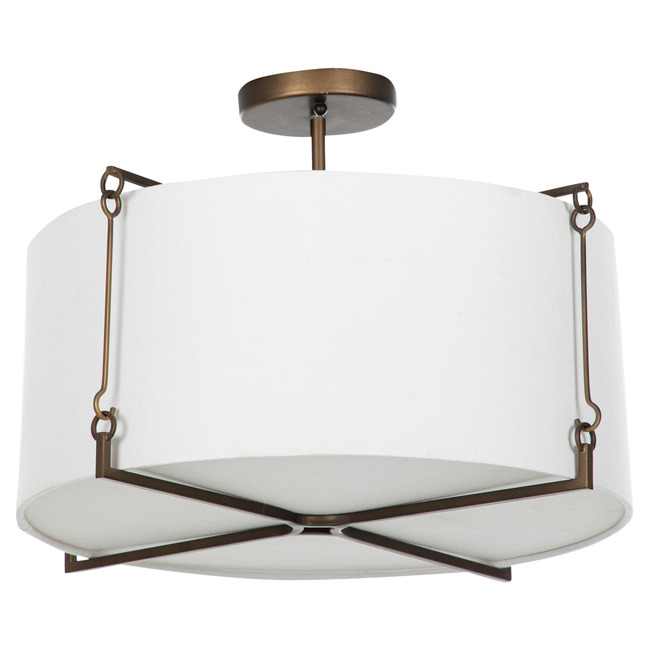 Theresa Semi Flush Ceiling Light by Gabby Home