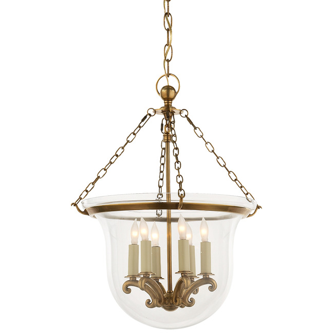 Country Bell Jar Pendant by Visual Comfort Signature
