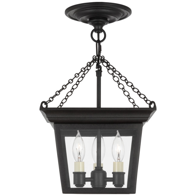 Cornice Semi Flush Ceiling Light by Visual Comfort Signature