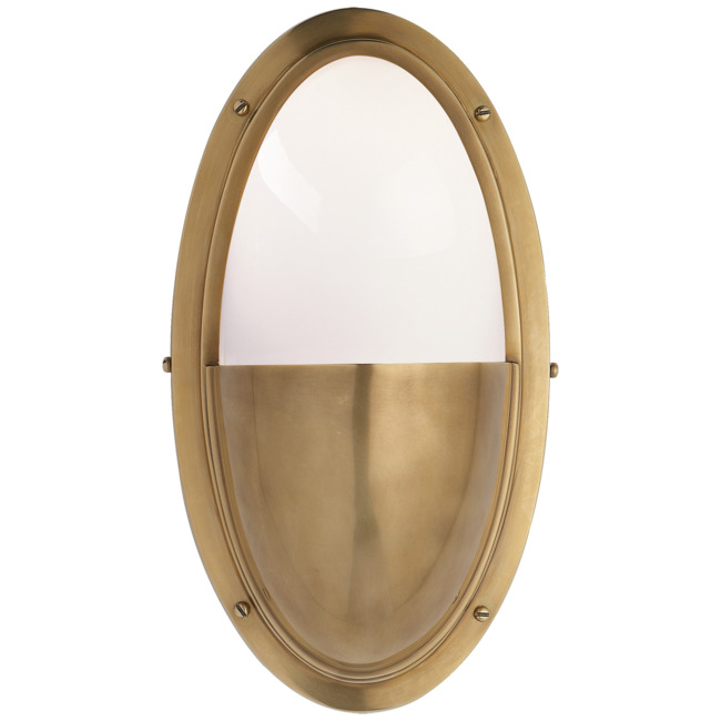 Pelham Oval Wall Sconce by Visual Comfort Signature