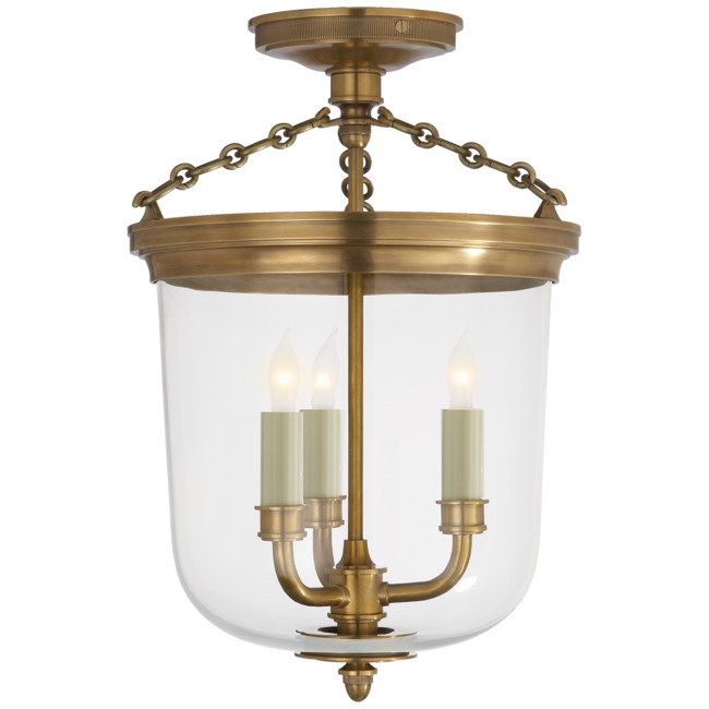 Merchant Semi Flush Ceiling Light by Visual Comfort Signature