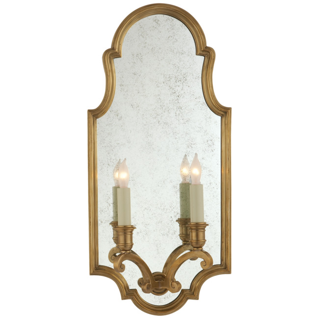 Sussex Framed Double Wall Sconce by Visual Comfort Signature