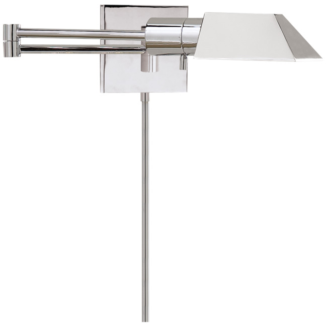 VC Studio Swing Arm Plug-in Wall Light by Visual Comfort Signature