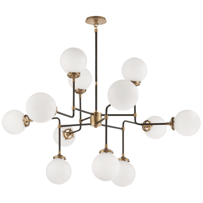 Bistro Arm Chandelier by Visual Comfort Signature