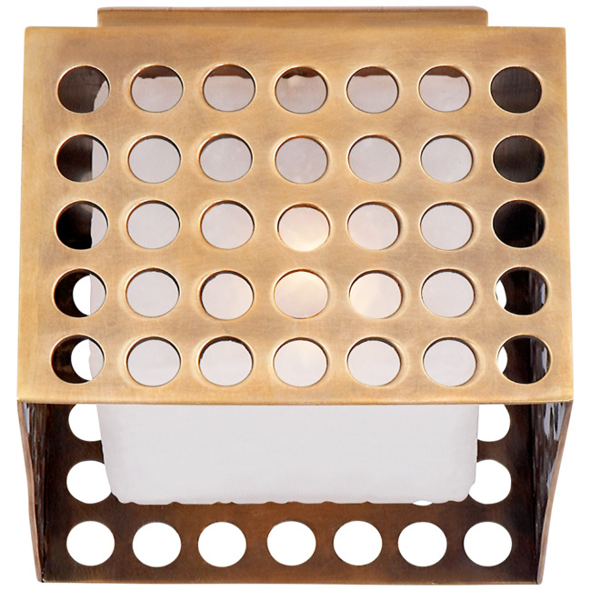 Precision Small Square Ceiling Light by Visual Comfort Signature
