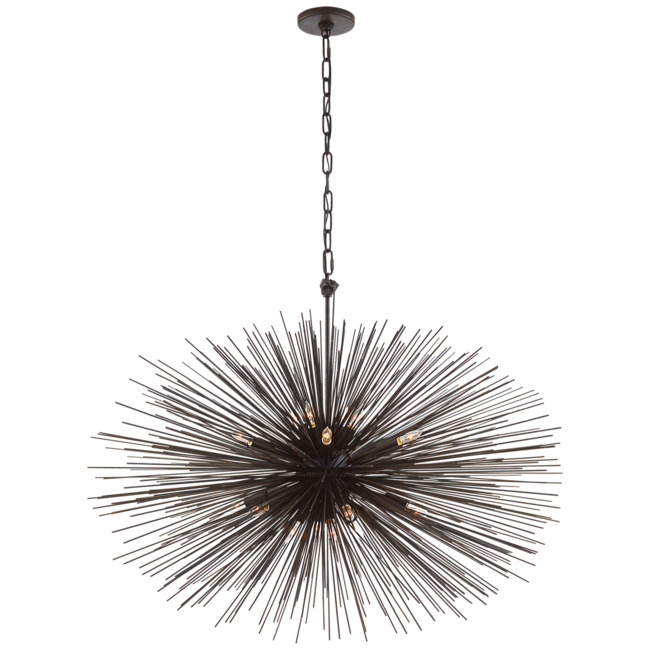 Strada Oval Chandelier by Visual Comfort Signature