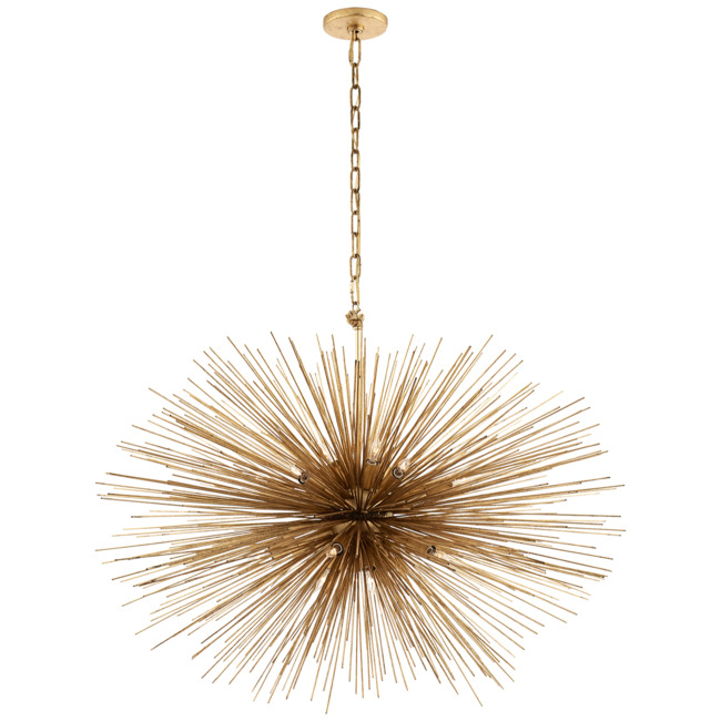 Strada Oval Chandelier by Visual Comfort Signature