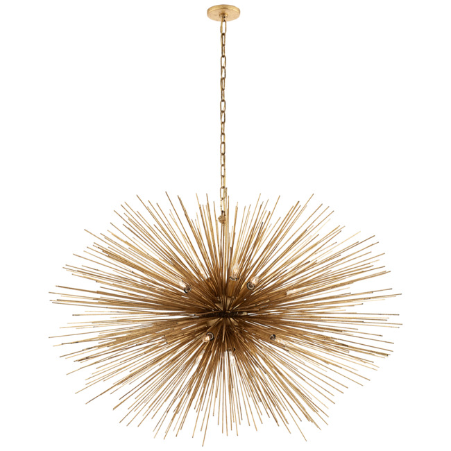 Strada Oval Chandelier by Visual Comfort Signature