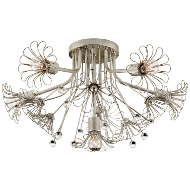 Keaton Semi Flush Ceiling Light by Visual Comfort Signature