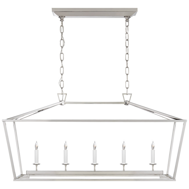 Darlana Linear Lantern Chandelier by Visual Comfort Signature