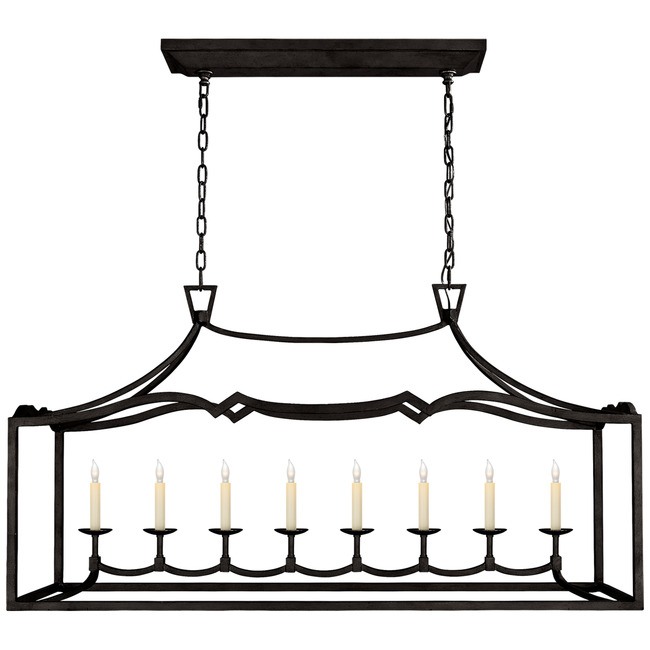 Darlana Fancy Linear Pendant by Visual Comfort Signature