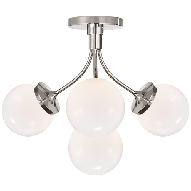 Prescott Semi Flush Ceiling Light by Visual Comfort Signature