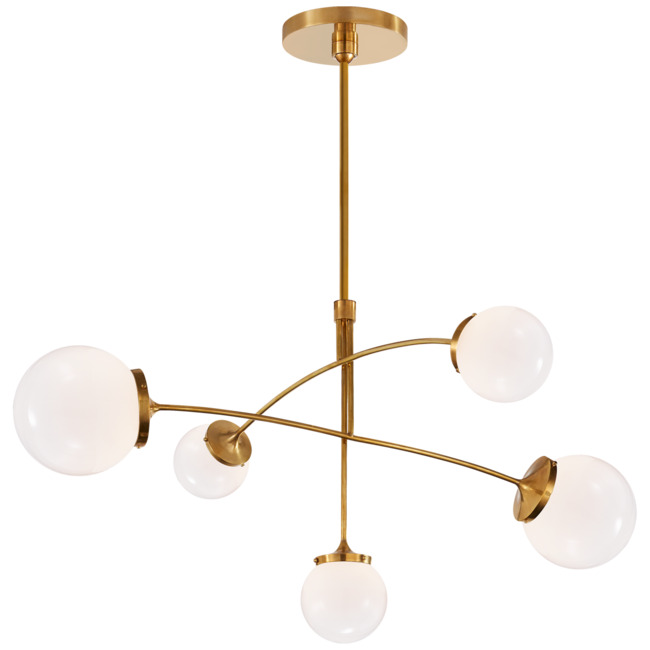 Prescott Convertible Chandelier by Visual Comfort Signature