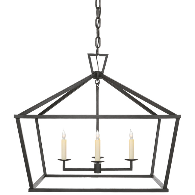 Darlana Wide Lantern Pendant by Visual Comfort Signature